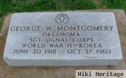 George W Montgomery, Jr