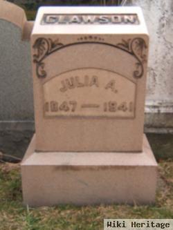 Julia A. Clawson