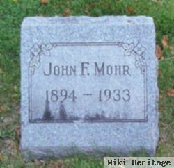 John F Mohr