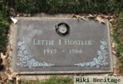 Lettie I. Hostler