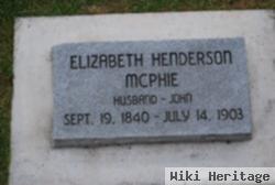 Elizabeth Henderson Mcphie