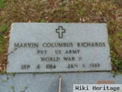 Rev Marvin Columbus Richards