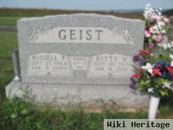 Betty M Geist