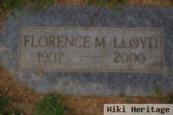 Florence M Lloyd