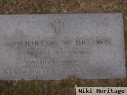 Woodrow W Brown