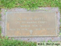 Olan H Davis