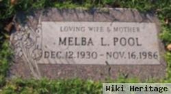 Melba L. Pool