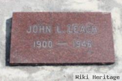 John L Leach