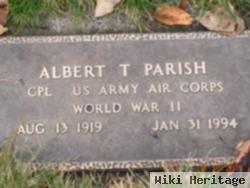 Albert T Parish