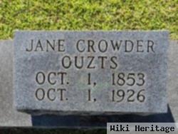 Malinda Jane A. Crowder Ouzts