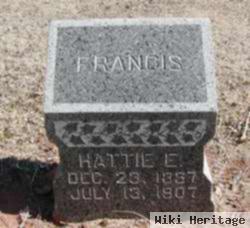 Hattie E. Francis