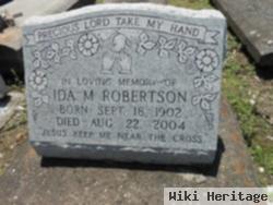 Ida M Robertson