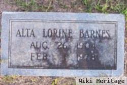 Alta Lorine Barnes