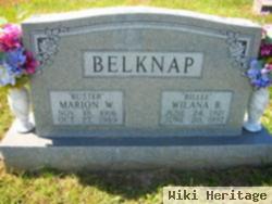 Wilana B. "billee" Belknap