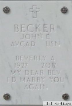 Beverly Ann Becker