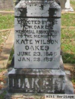 E. Kate Wilson Oakes