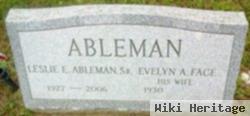 Leslie E. Ableman, Sr.