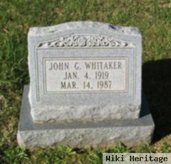 John G. Whitaker