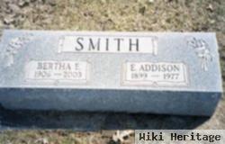 Bertha E Smith