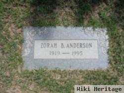 Zorah Bell Morris Anderson