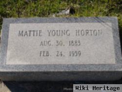 Mattie Young Horton