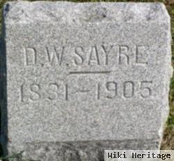 D. W. Sayre