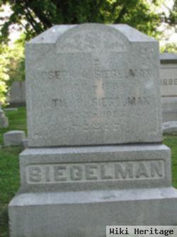 Joseph A Siegelman