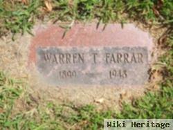 Warren T Farrar