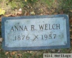 Anna R. Gentner Welch