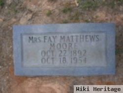 Fay Matthews Moore