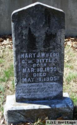 Mary J. Rule Bittle