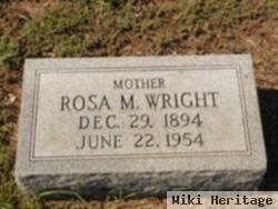 Rosa M Wright