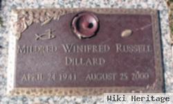 Mildred Winifred Russell Dillard