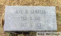 Gay D Samuels