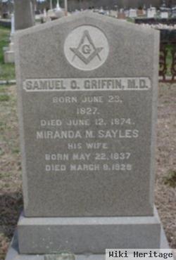 Dr Samuel O Griffin