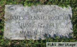 James Bennie "jimmie" Rose, Iii