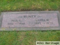 Paul C Runey