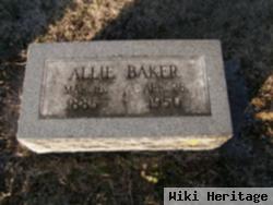 Allie M Pope Baker