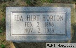 Ida Wrede Hirt Horton