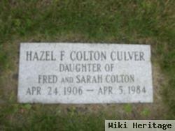 Hazel F. Colton Culver