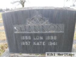 Katherine "kate" Anderson Shannon