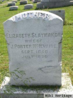 Elizabeth Slaymaker Mcilvaine