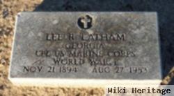 Cpl Lee Roy Latham