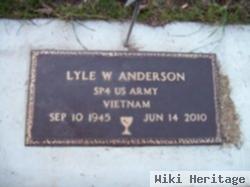 Lyle W Anderson