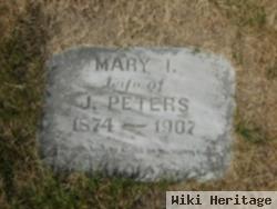 Mary I Peters