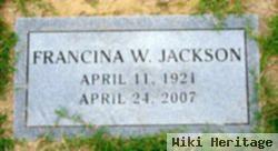 Francina White Jackson