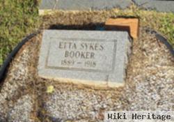 Etta Sykes Booker