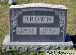 J Timothy Brown