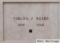 Thelma F Hazen