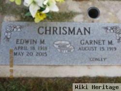 Edwin M Chrisman